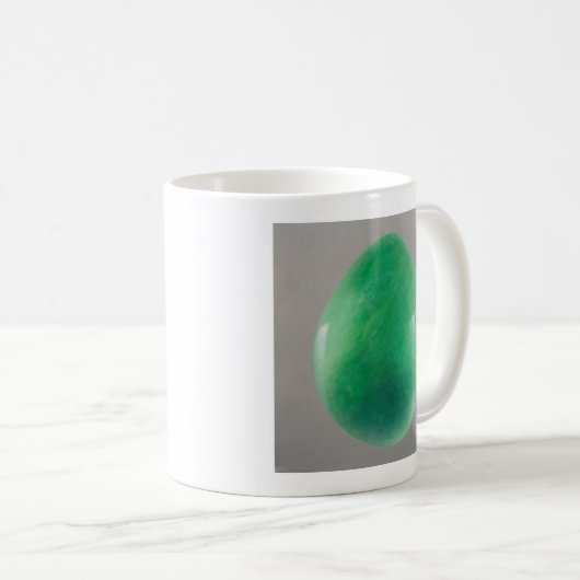 Mug Grand oeuf de jade (Devant droit)