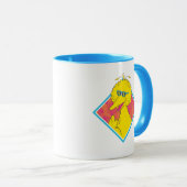 Mug Grand Oiseau | Badge Tropical (Devant droit)
