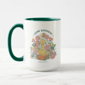 Mug Grand Oiseau | Florale graphique de bonté (Gauche)