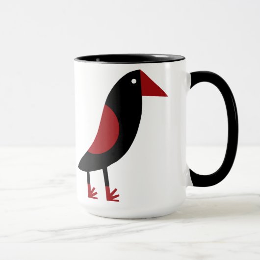 Mug Grand oiseau heureux (Droite)