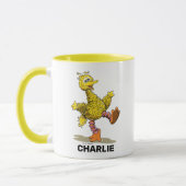 Mug Grand oiseau Retro personnalisé (Gauche)