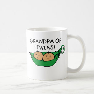 Mug Grand-papa de cosse de jumeaux