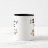 Mug Grand papa de dobermann de pattes (Centre)