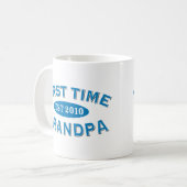 Mug Grand-papa de première fois (Devant gauche)