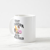 Mug Grand-papa de spoiler de Grandkid grand (Devant gauche)