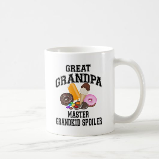 Mug Grand-papa de spoiler de Grandkid grand (Droite)