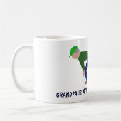 Mug Grand-papa drôle (Gauche)