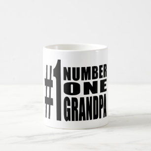 Mug Grand-papa du numéro un d'anniversaires et de No