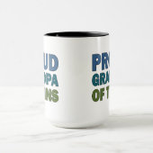 Mug Grand-papa fier des jumeaux (Centre)