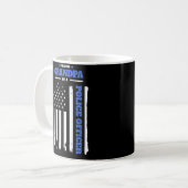 Mug Grand-papa fier d'un policier (Devant gauche)