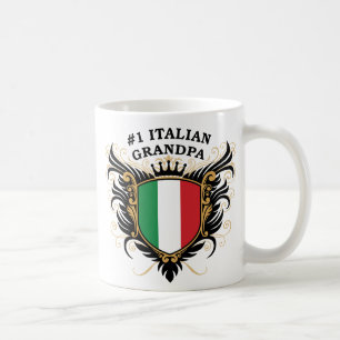 Mug Grand-papa italien du numéro un