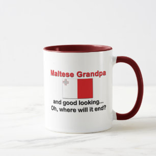 Mug Grand-papa maltais beau