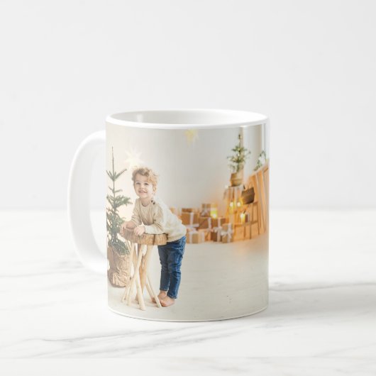 Mug Grand-parent Joyeux Noël Script Moderne (Devant gauche)