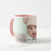 Mug Grand-parents bébé photo 1ère petite-fille (Devant gauche)