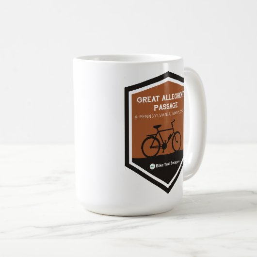 Mug Grand passage d'Allegheny (Devant droit)