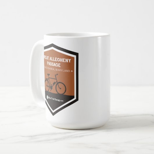 Mug Grand passage d'Allegheny (Devant gauche)