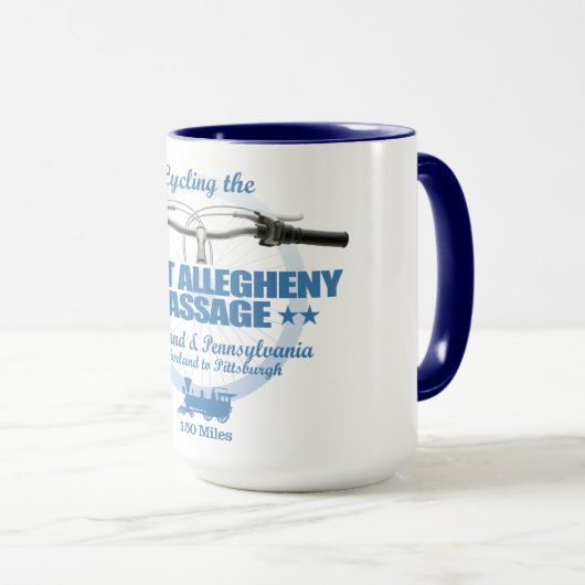 Mug Grand passage d'Allegheny (H2) (Devant droit)