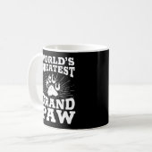 Mug Grand Paw Worlds Greatest Grand Paw Funny Dogs (Devant gauche)