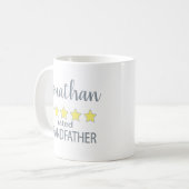 Mug Grand-père 5 étoiles (Devant gauche)