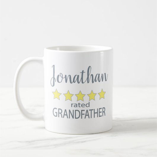Mug Grand-père 5 étoiles (Gauche)