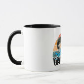 Mug Grand-père Cool de bobines/Pêche (Gauche)