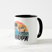 Mug Grand-père Cool de bobines/Pêche (Devant droit)