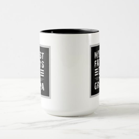 Mug Grand-père cool première Fête des pères (Centre)