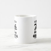 Mug grand-père de 70e anniversaire heureux (Centre)