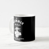 Mug Grand-Père De Drummer Comme Grand-Père Normal Mais (Devant gauche)