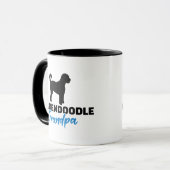 Mug Grand-père de Goldendoodle (Devant gauche)