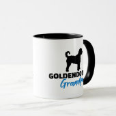 Mug Grand-père de Goldendoodle (Devant droit)