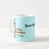 Mug Grand-père de golf (Devant gauche)