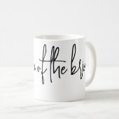 Mug grand-père de la mariée café (Devant droit)