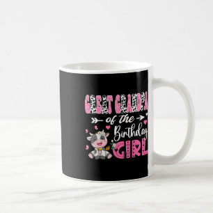 Mug Grand-Père De L'Anniversaire Fille Cute Cow 1st Bi
