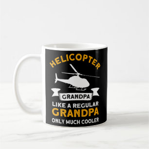 Mug Grand-père d'hélicoptère - Avion pilote d'hélicopt