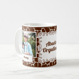 Mug Grand-père espagnol Abuelo Orgulloso Giraffe Photo