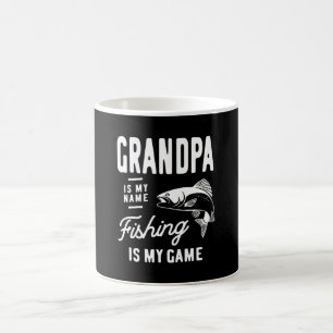 Mug Grand-Père Est Mon Nom Pêche Est Mon Jeu Cadeau