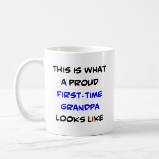 Mug grand-père, fier (Gauche)