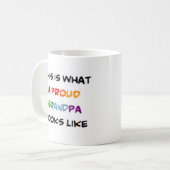Mug grand-père, fier (Devant gauche)