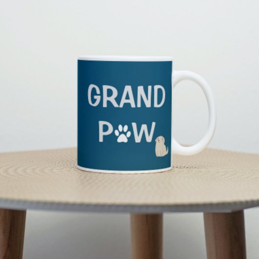 Mug Grand-père grand-père chien grand-père Fête des pè