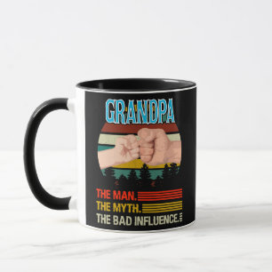 Mug Grand-Père Le Mythe De L'Homme La Mauvaise Influen