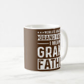 Mug Grand-père le plus grand du monde (Devant droit)