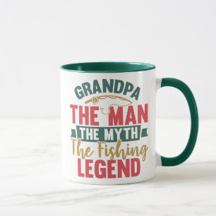 Mug Grand-Père - L'Homme, Le Mythe, La Légende De La