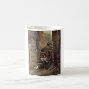 Mug Grand-Père S'Occupe De Son Petit-Fils