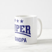 Mug Grand-père Super Star (Devant droit)