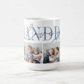 Mug Grand-père We Love You 4 Photo Collage (Centre)