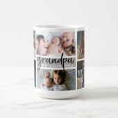 Mug Grand-père We Love You Photo Collage (Centre)