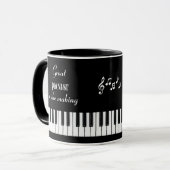 Mug Grand Pianiste En Train De Personnaliser (Devant gauche)