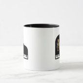 Mug Grand piano Monogramme avec le nom Pianiste (Centre)