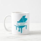 Mug Grand Piano personnalisé (Gauche)